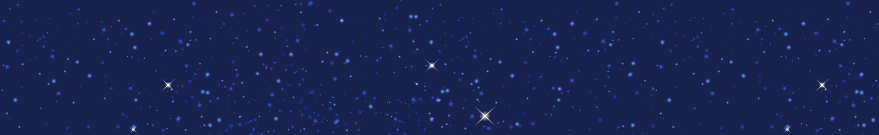 Star filled night sky
